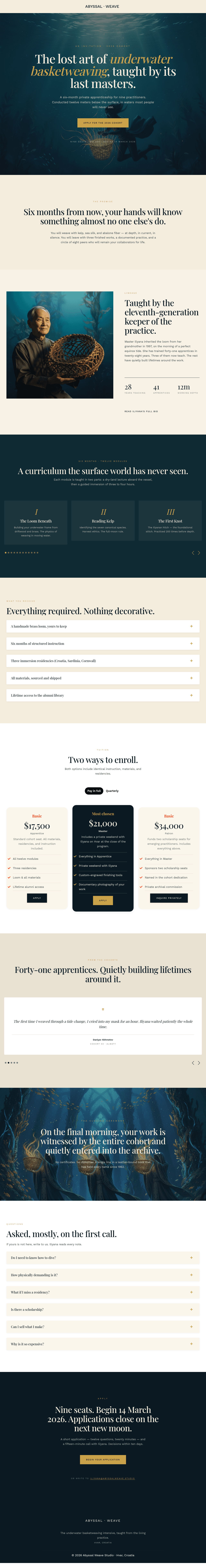 Free Kajabi template preview