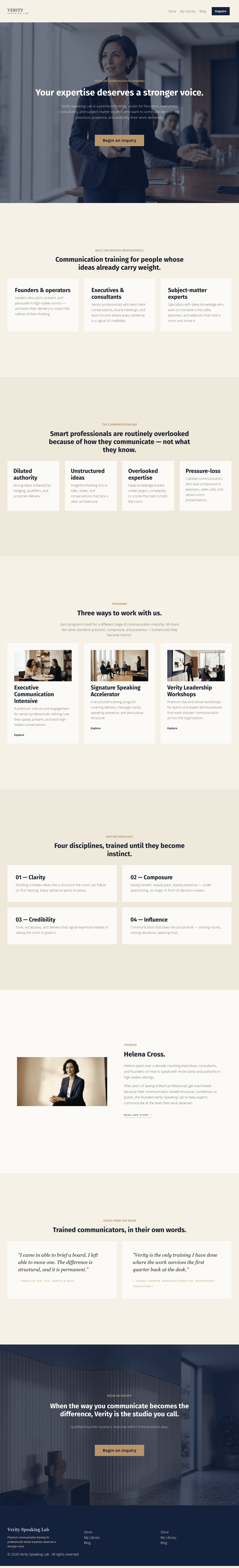 Free Kajabi template preview