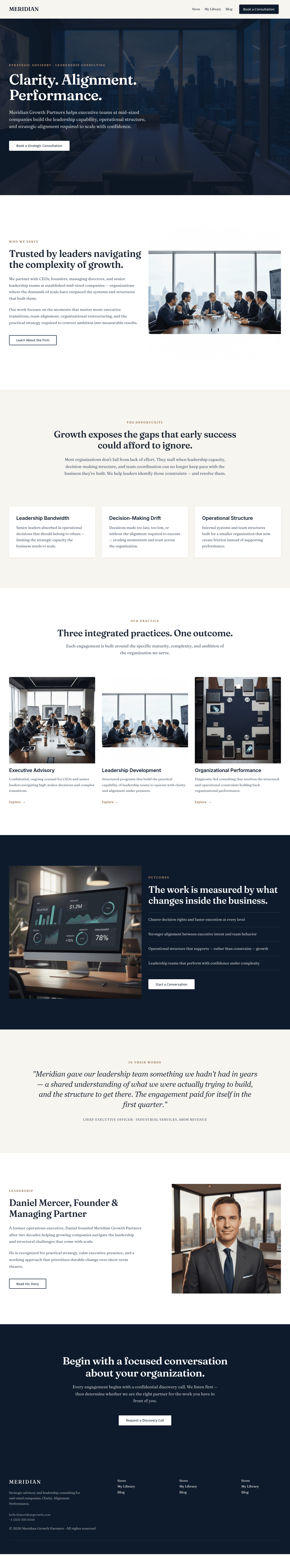 Free Kajabi template preview